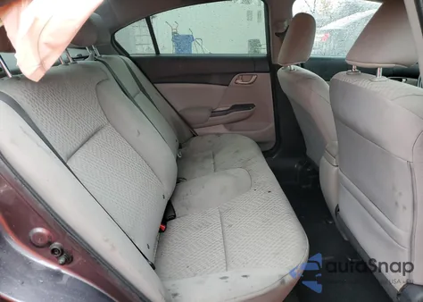 2014 Honda Civic Lx из США, поврежденный, VIN 19XFB2F5XEE047781